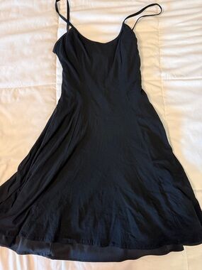 Rampage Black Spaghetti Strap Mini Dress